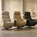 Relaxfauteuil Teye Bull Ecoleder - Wildeboer & van der Weide