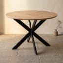 Ronde eettafel Ferris Naturel Eikenhout 110 cm - Starfurn