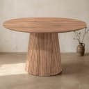 Ronde eettafel Solana Naturel Mangohout 150 cm - Starfurn