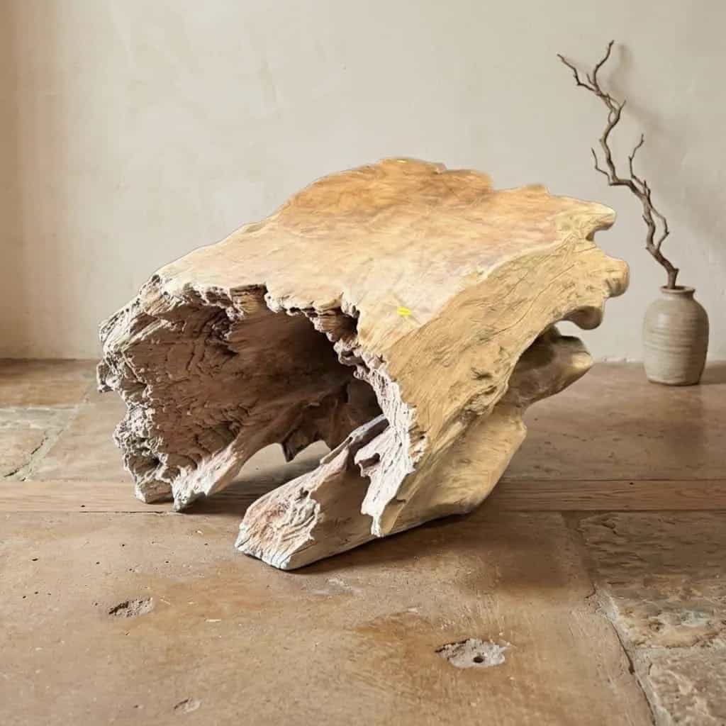 Salontafel Boomstam teak