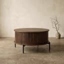 Salontafel Madison Brown | 80 cm | Rond - Starfurn