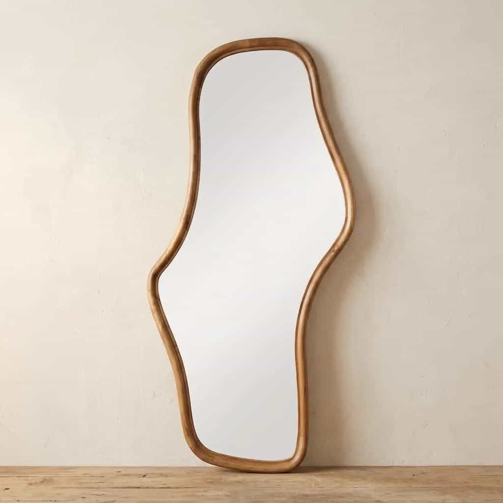 Wavy spiegel 160, Smooth Natural - My Sons