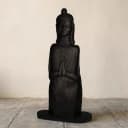 Zwarte Buddha decoratie - Sventerior