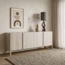 Amalfi Dressoir white wash 200 cm - Tower Living