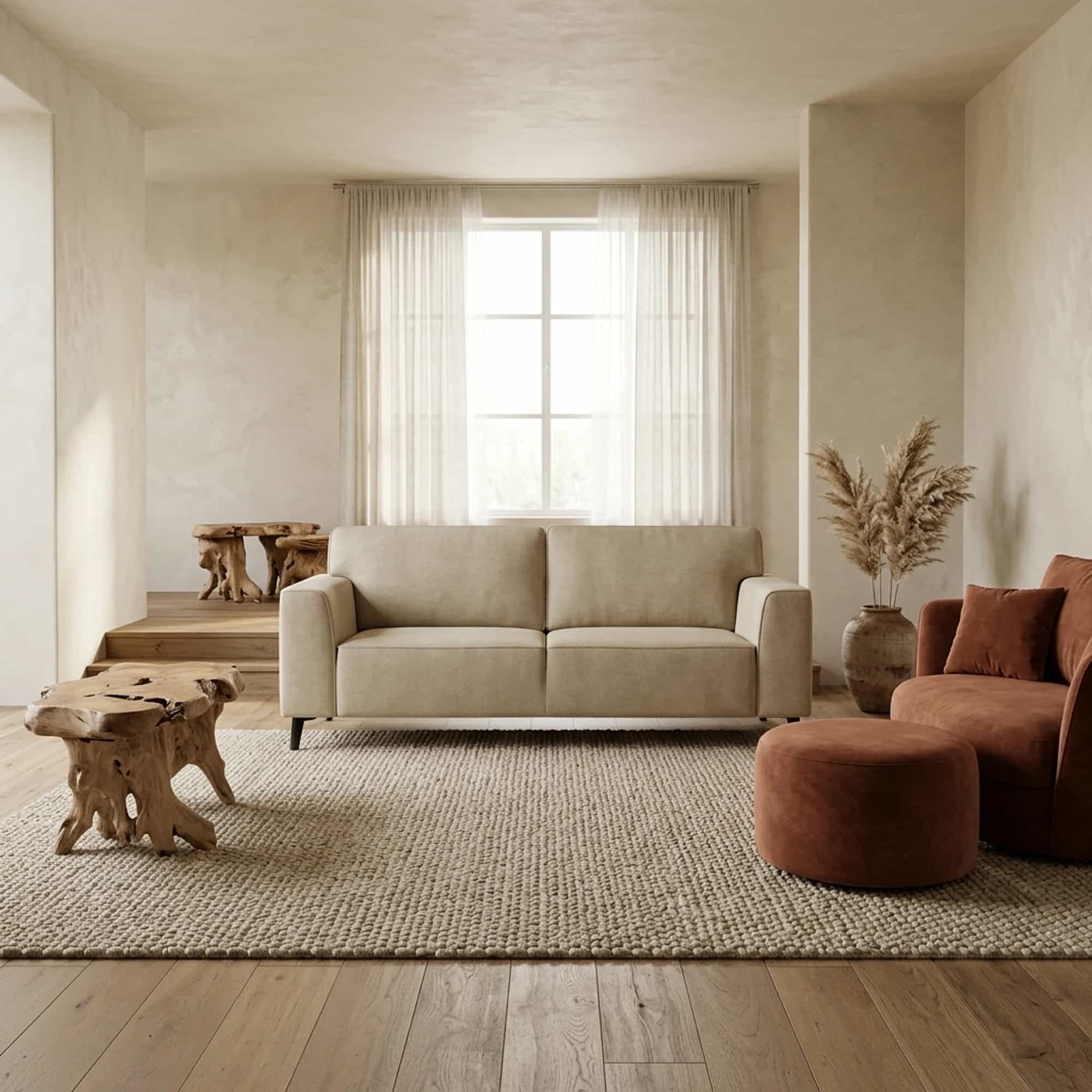 Bankstel Ohio 2,5+2 zits | Beige
