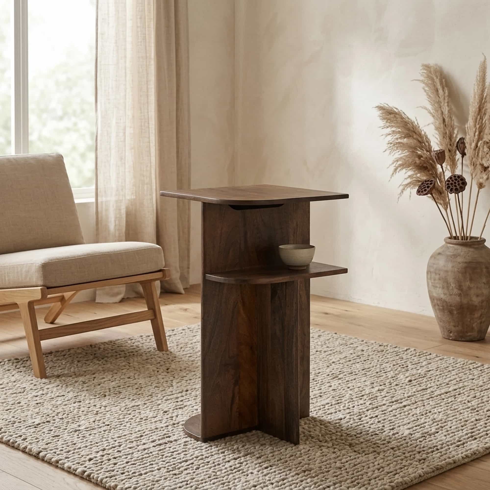 Banktafel Jade Bruin - Benoa