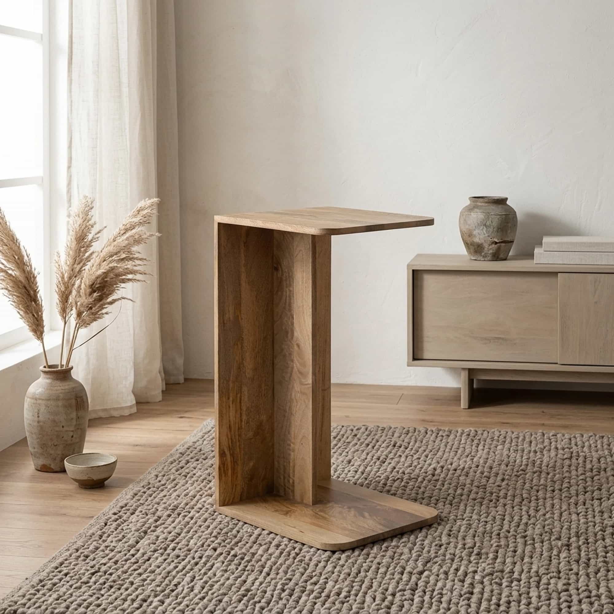 Banktafel Jade Recht Naturel - Benoa