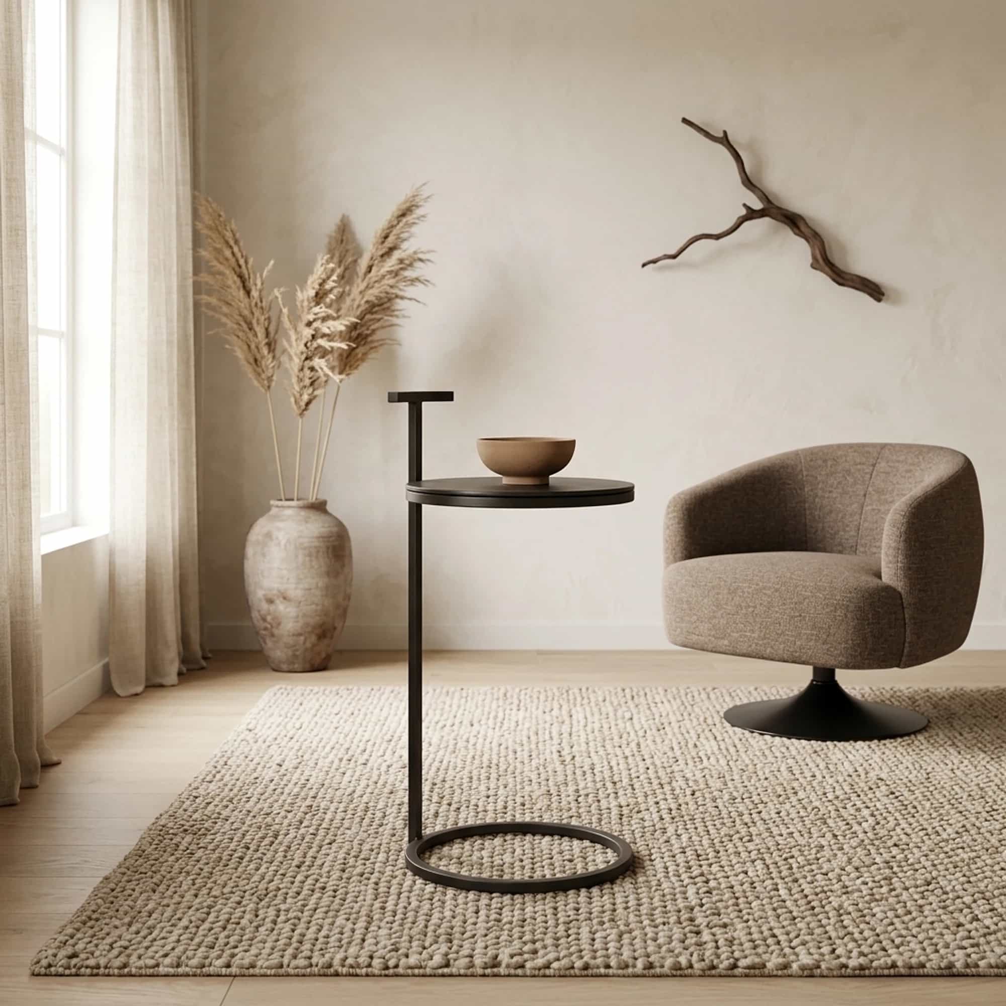 Barcelona bijzettafel, Blackish bronze - My Sons