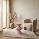 Bijzettafel Abel Roze Mangohout 33 cm - Starfurn