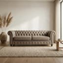 Chesterfield XL Leder | 3 Zits - Primavera