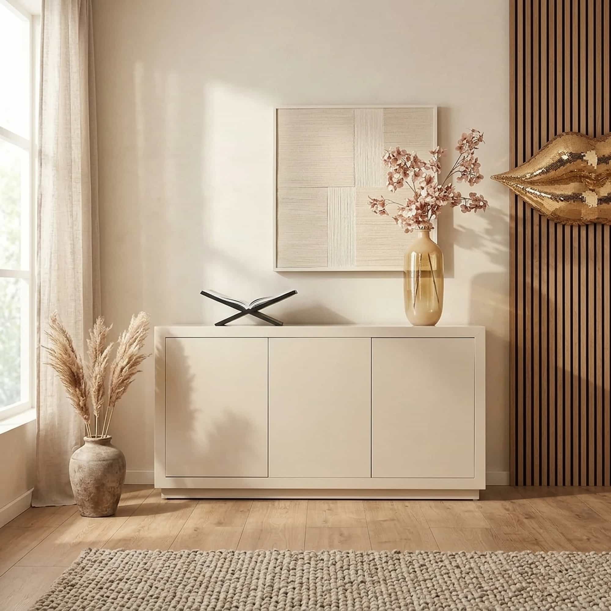 Dressoir Brussel Zand Mangohout 150 cm
