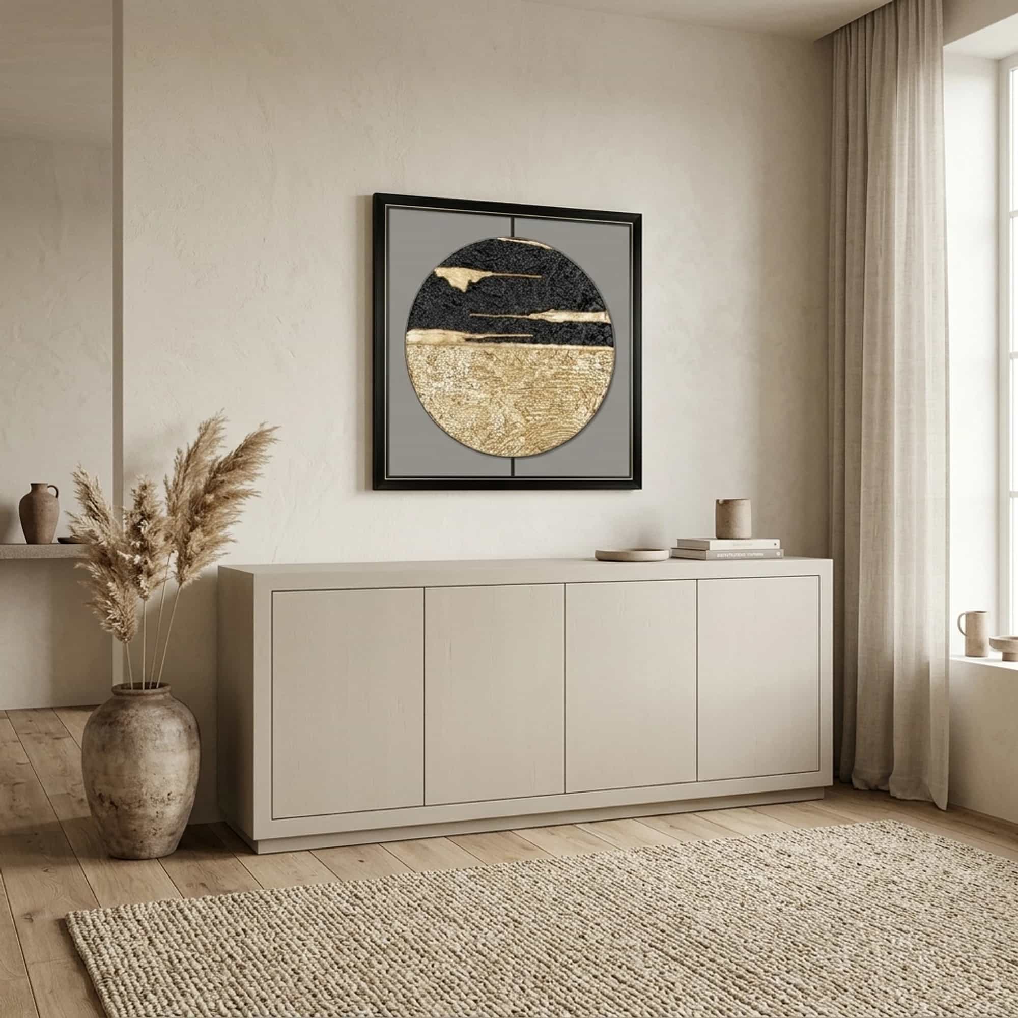 Dressoir Brussel Zand Mangohout 200 cm