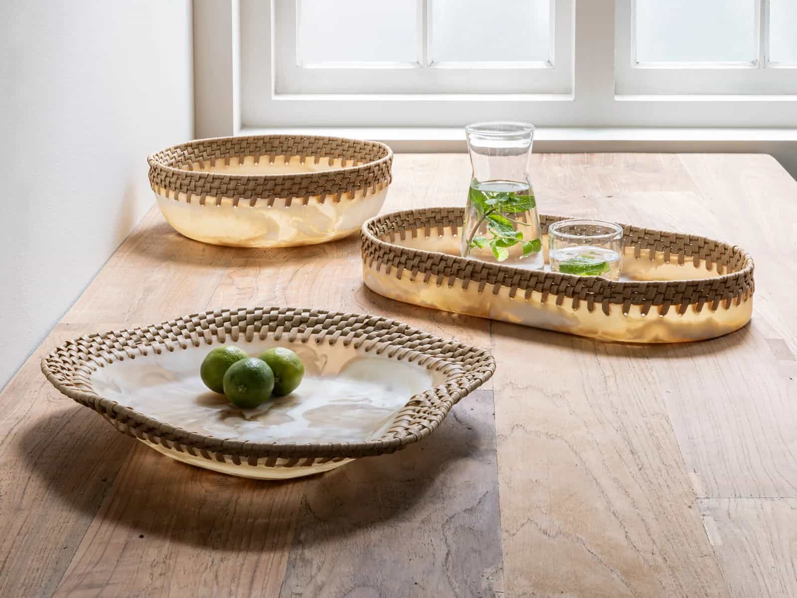 Dienblad Bowl Da Vinci rond