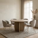 Eetkamertafel Ø120, Acacia Weathered Wood - My Sons