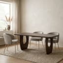 Eetkamertafel 200, Mango Brown Walnut - My Sons