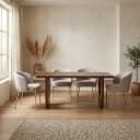 Eetkamertafel 240, Mango Brown Walnut - My Sons