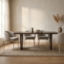 Eetkamertafel 280, Mango Brown Walnut - My Sons