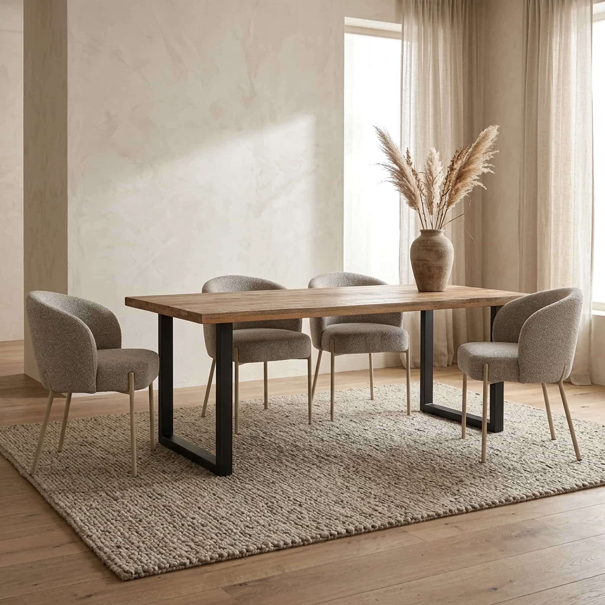 Eetkamertafel recht 180 - My Sons