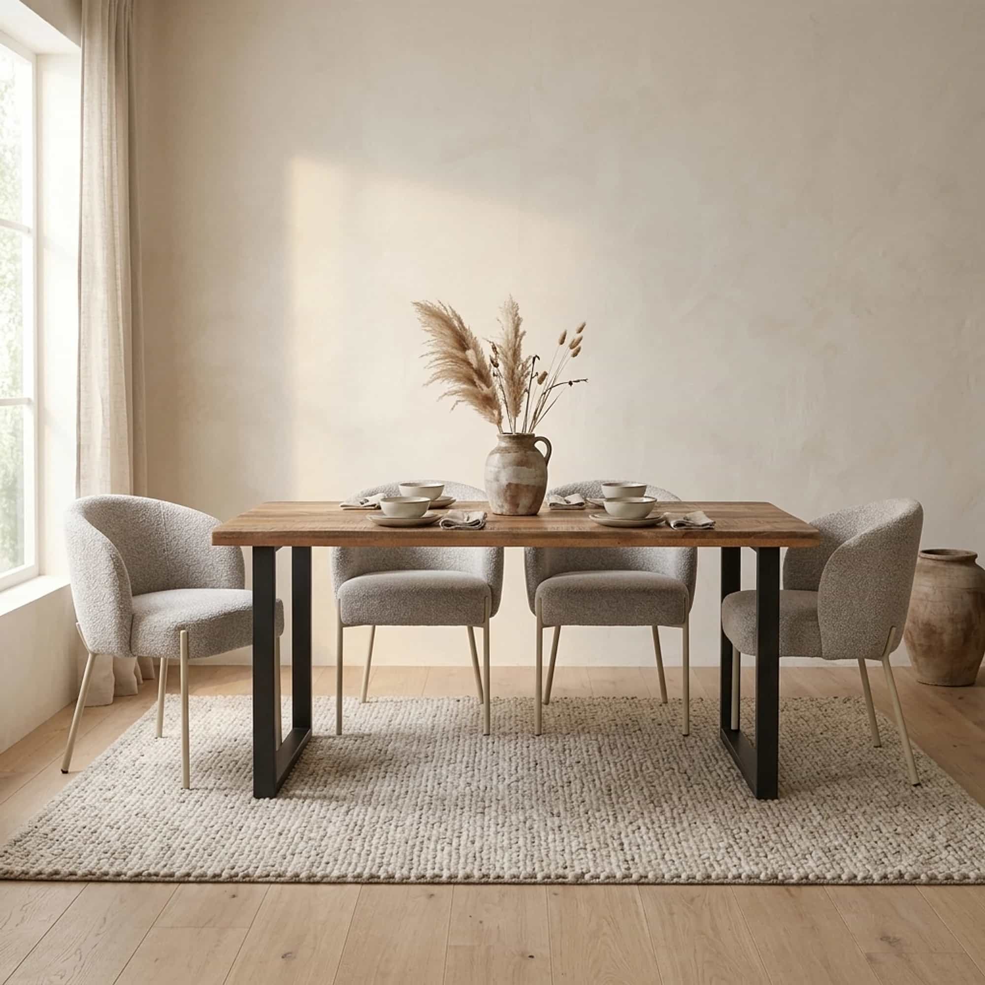 Eetkamertafel recht 200 - My Sons