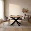 Eetkamertafel rond Ø130, Peru Rough Table Collection - My Sons