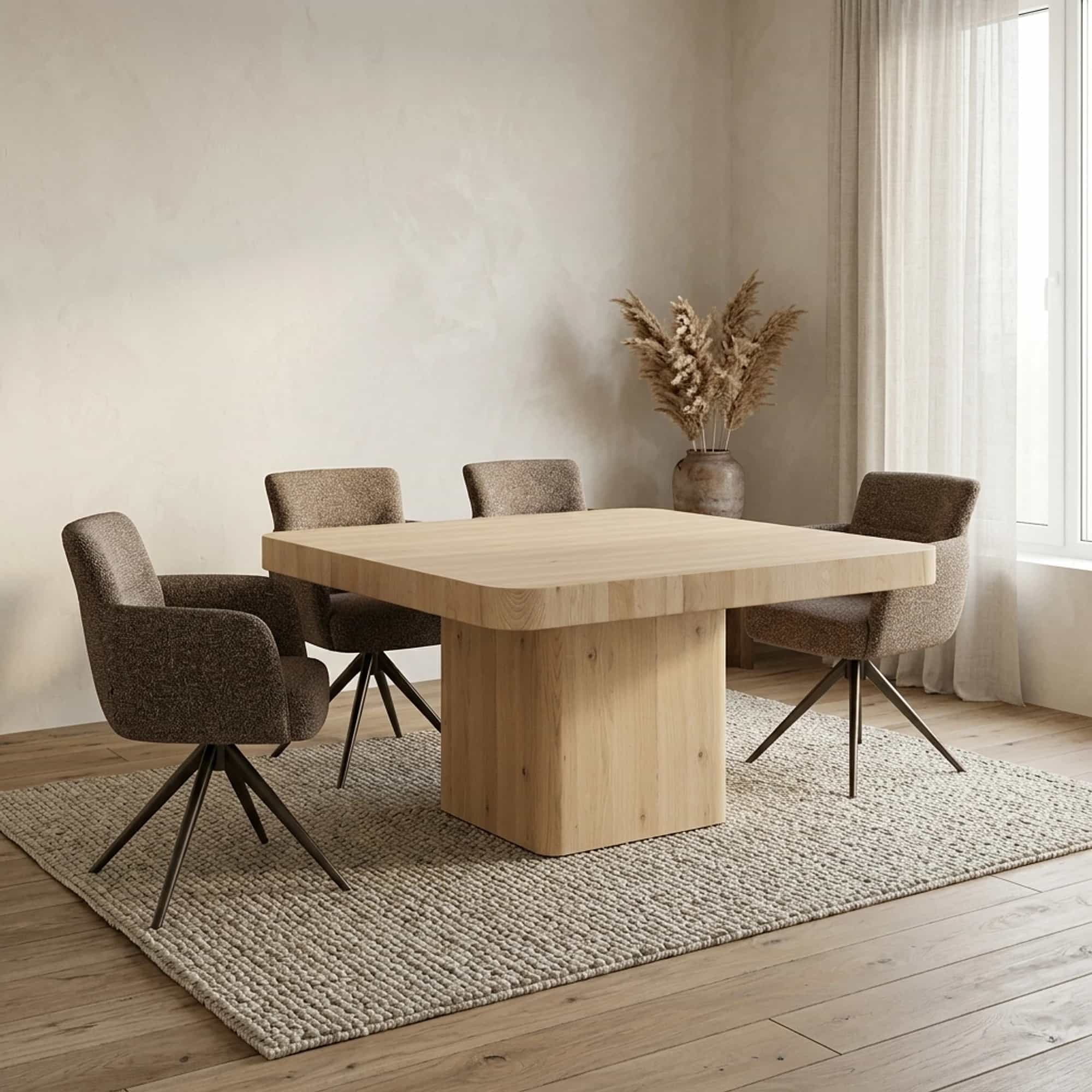 Eettafel Harmonie Eikenhout - Eleonora