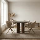 Eettafel Lando 127 cm Mangohout - Eleonora
