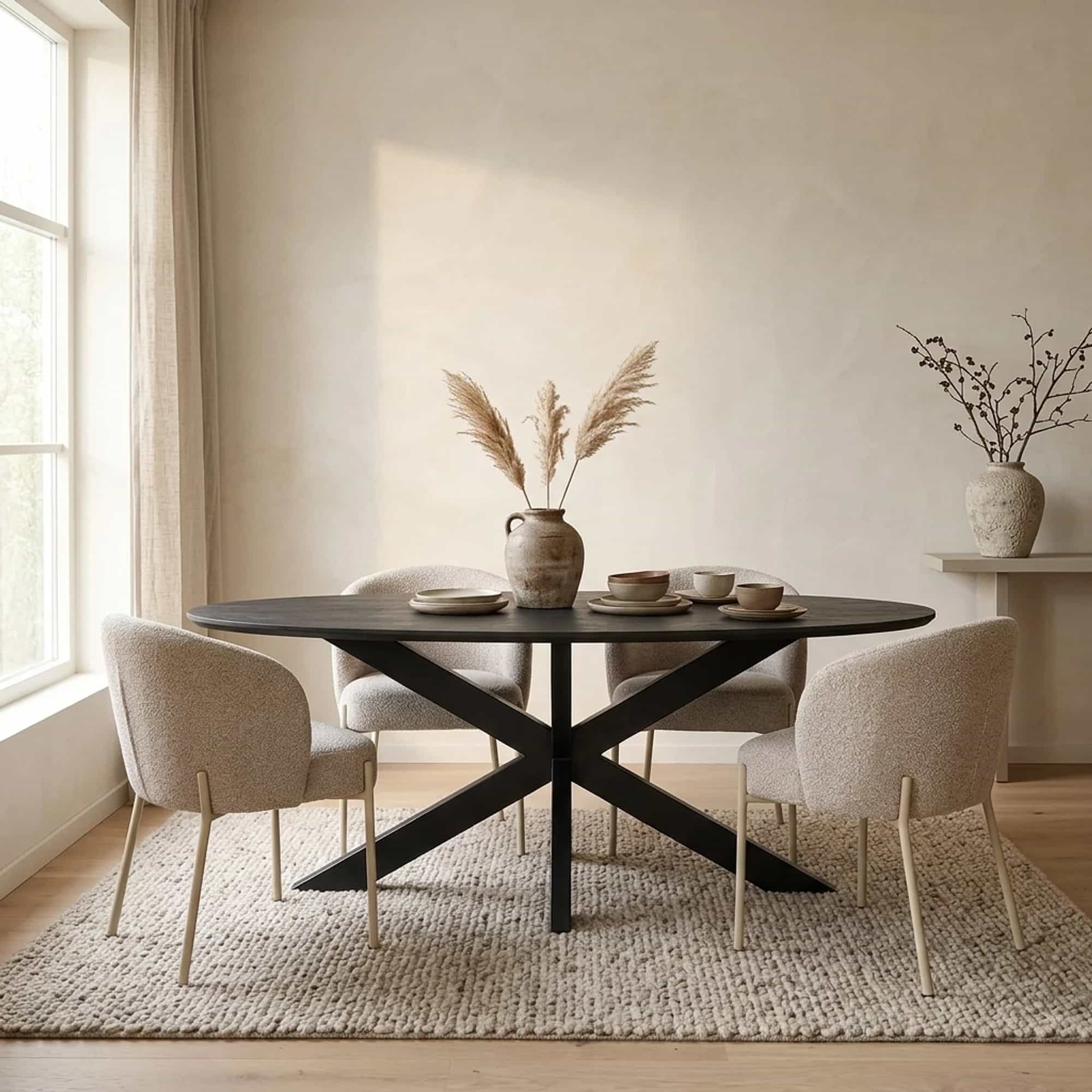 Eettafel New York | 160 cm | Ovaal