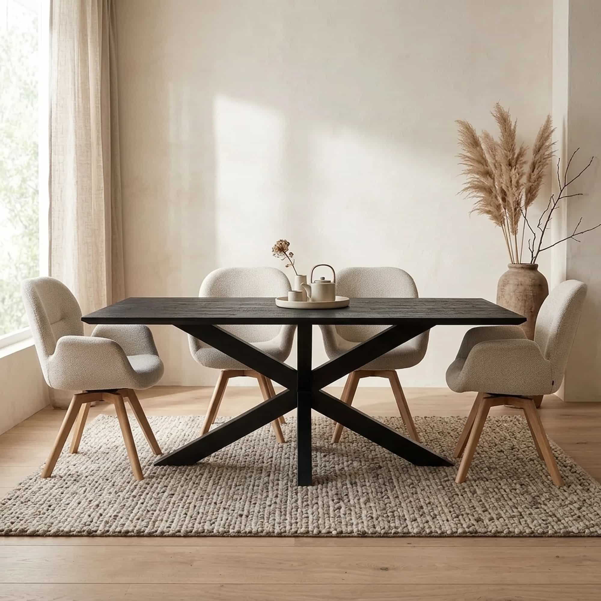 Eettafel New York | 180 cm | Rechthoek