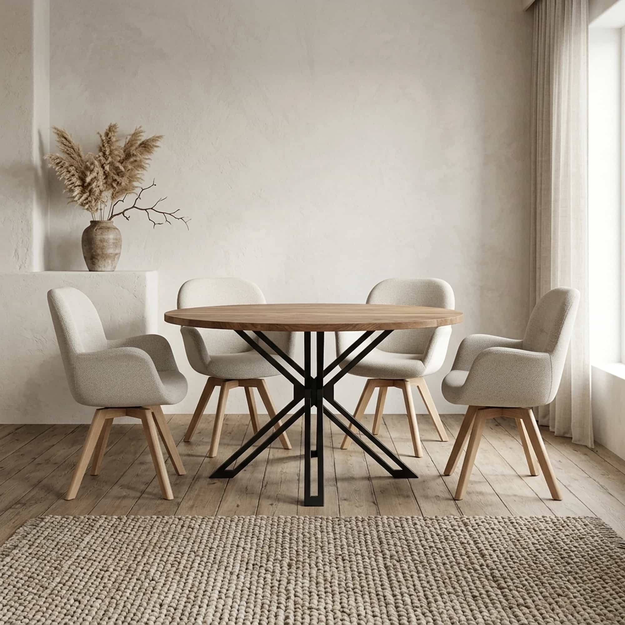Eettafel Rond Yana - Benoa