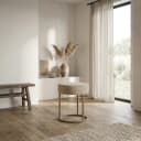 Escabel hocker - Ø40 - Alpine - Beige - My Sons