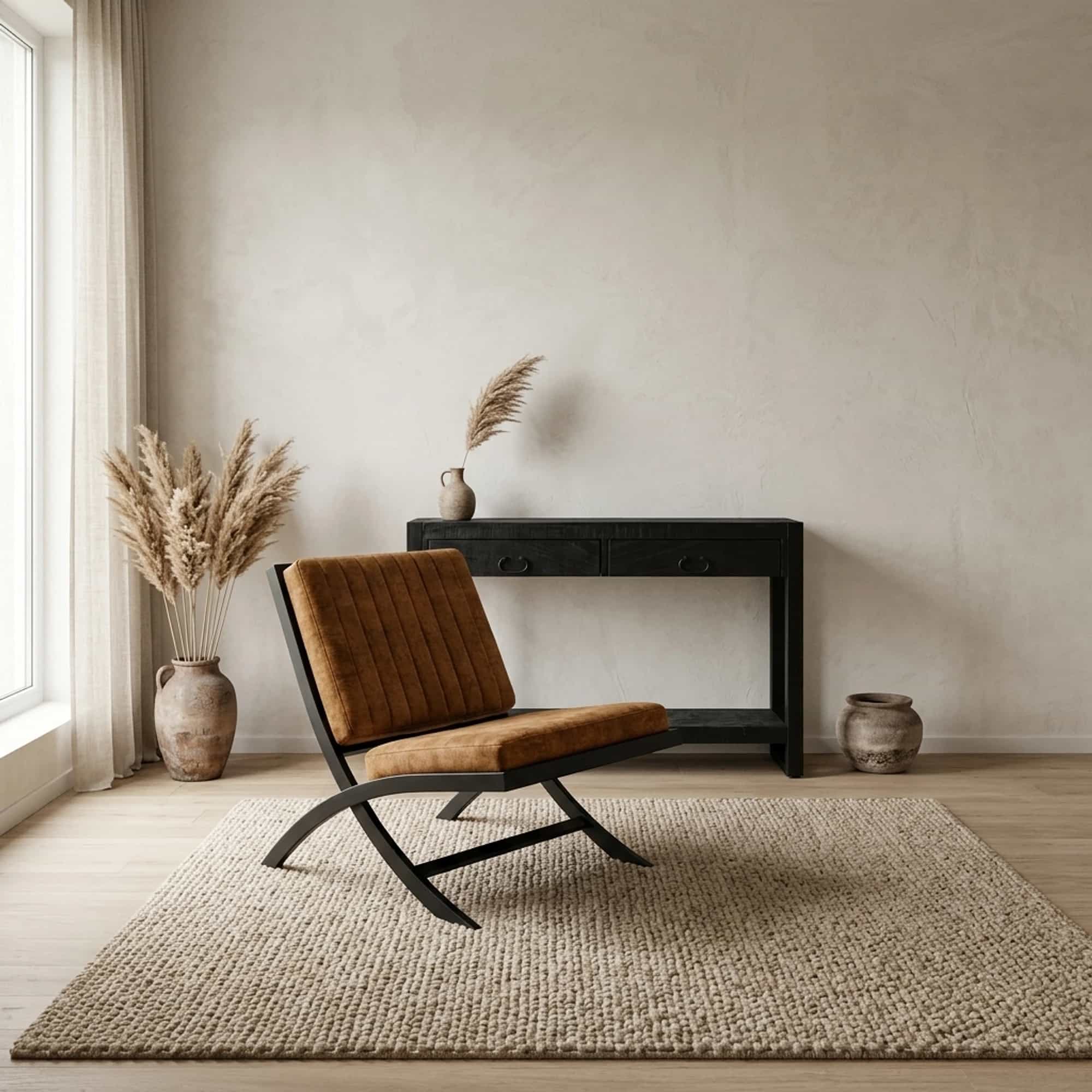 Fauteuil Madrid Cognac - Benoa