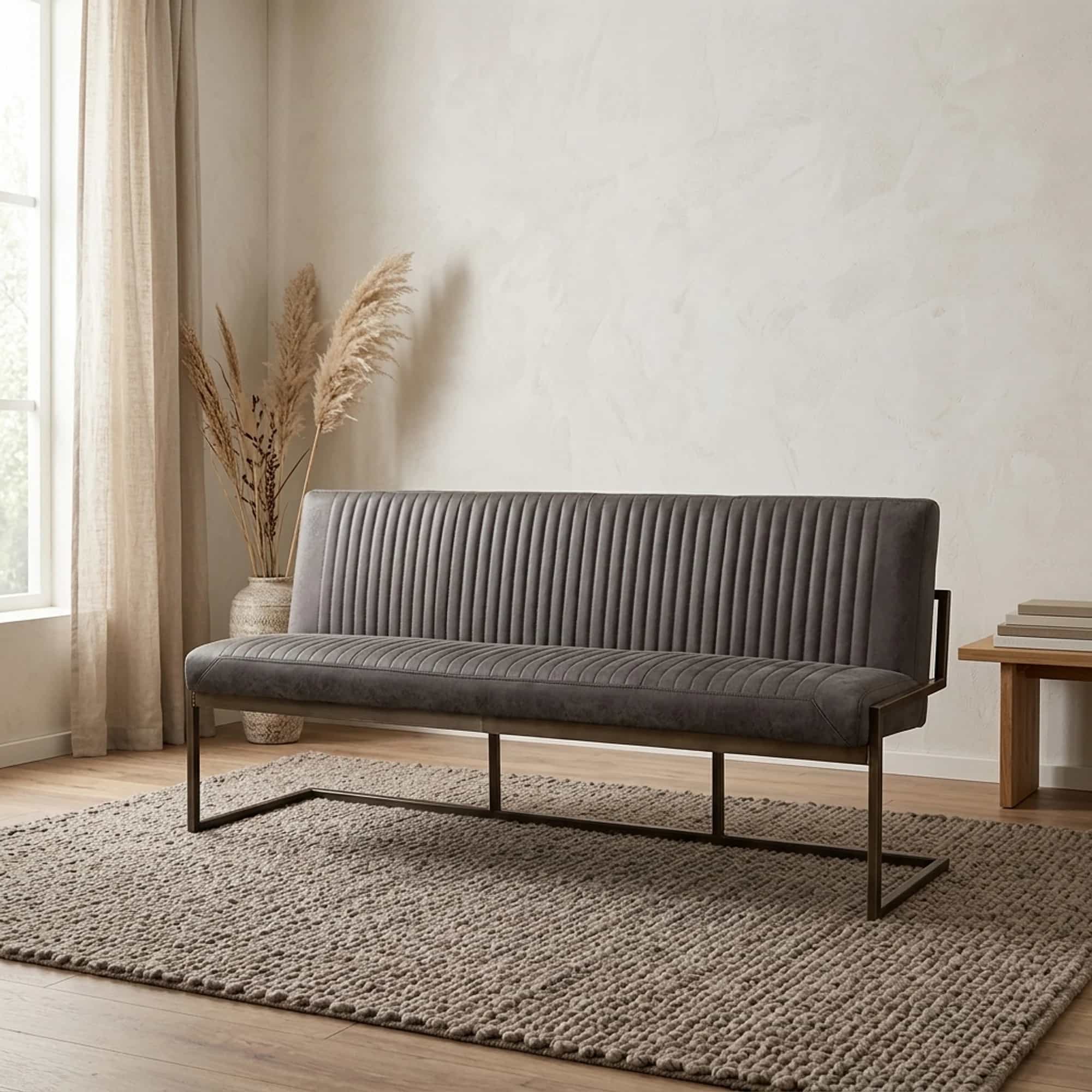 Ferro Bankje 205 - fabric Savannah anthracite