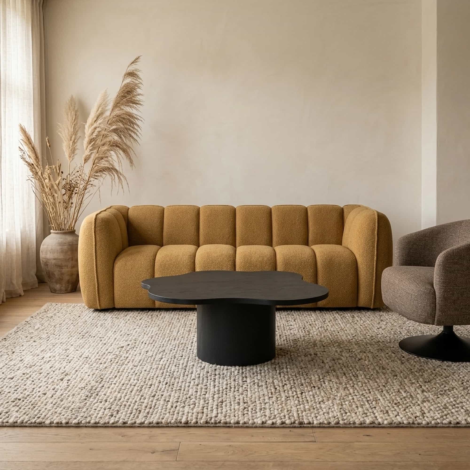 Fiore salontafel 98, Black - My Sons