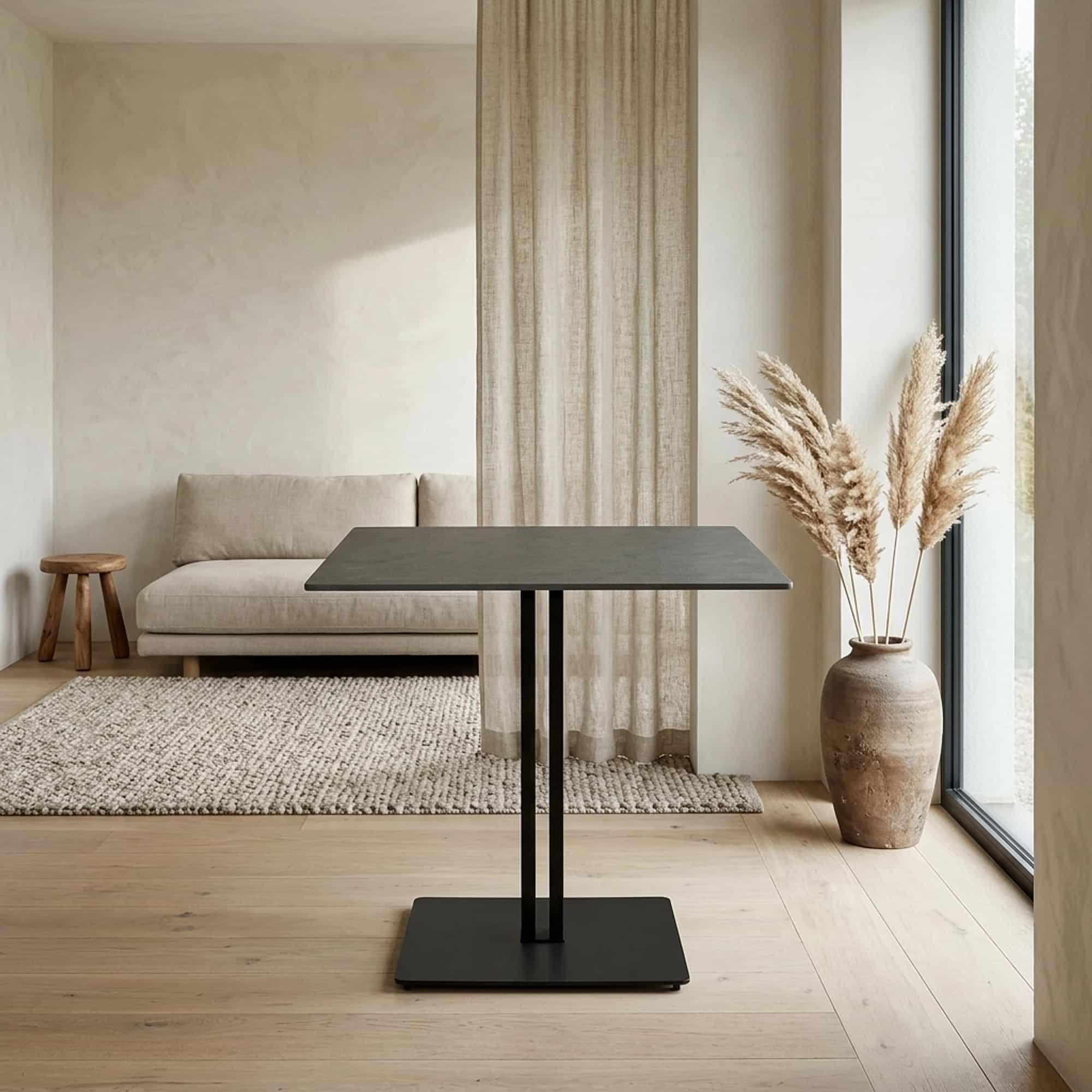 Horecatafel Vierkant Sintered Stone 80 - Benoa