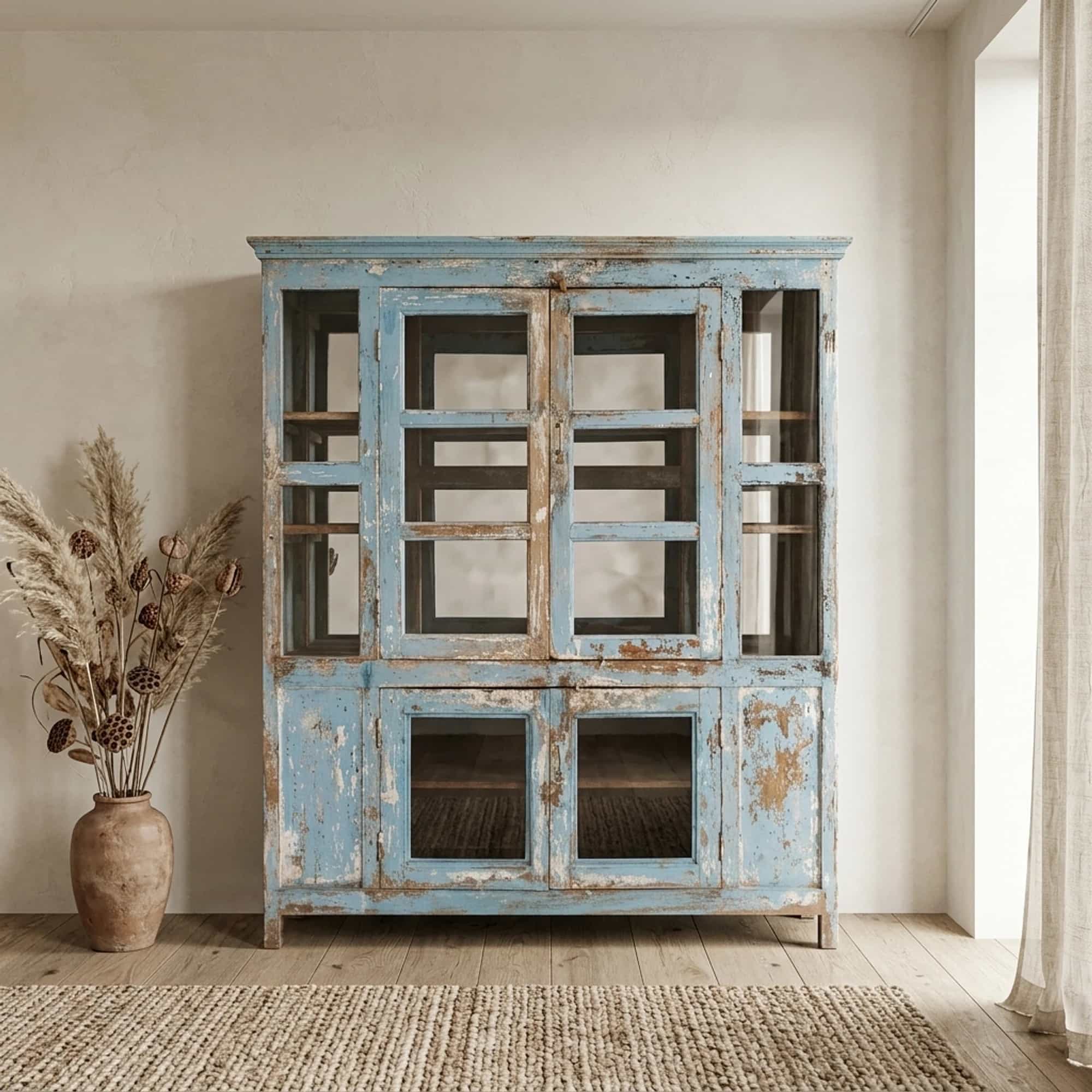 Kast India Oud 297415 - Benoa