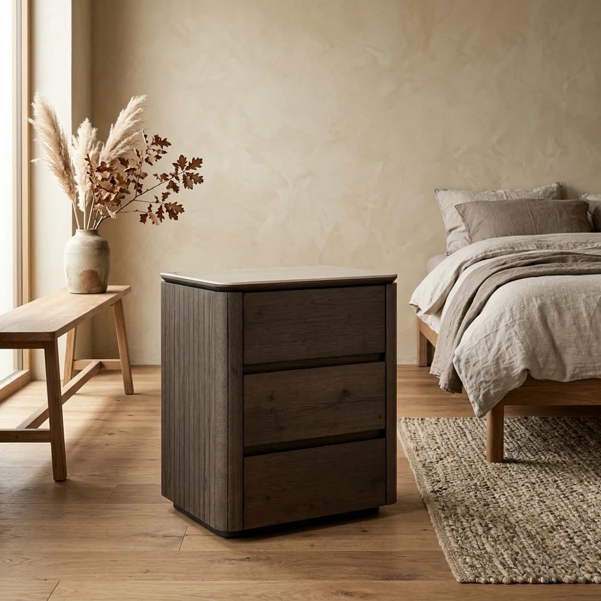 Nachtkastje Ritz brown