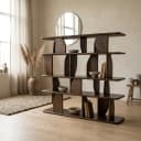 Oregano boekenkast 140, Mango Brown Walnut - My Sons