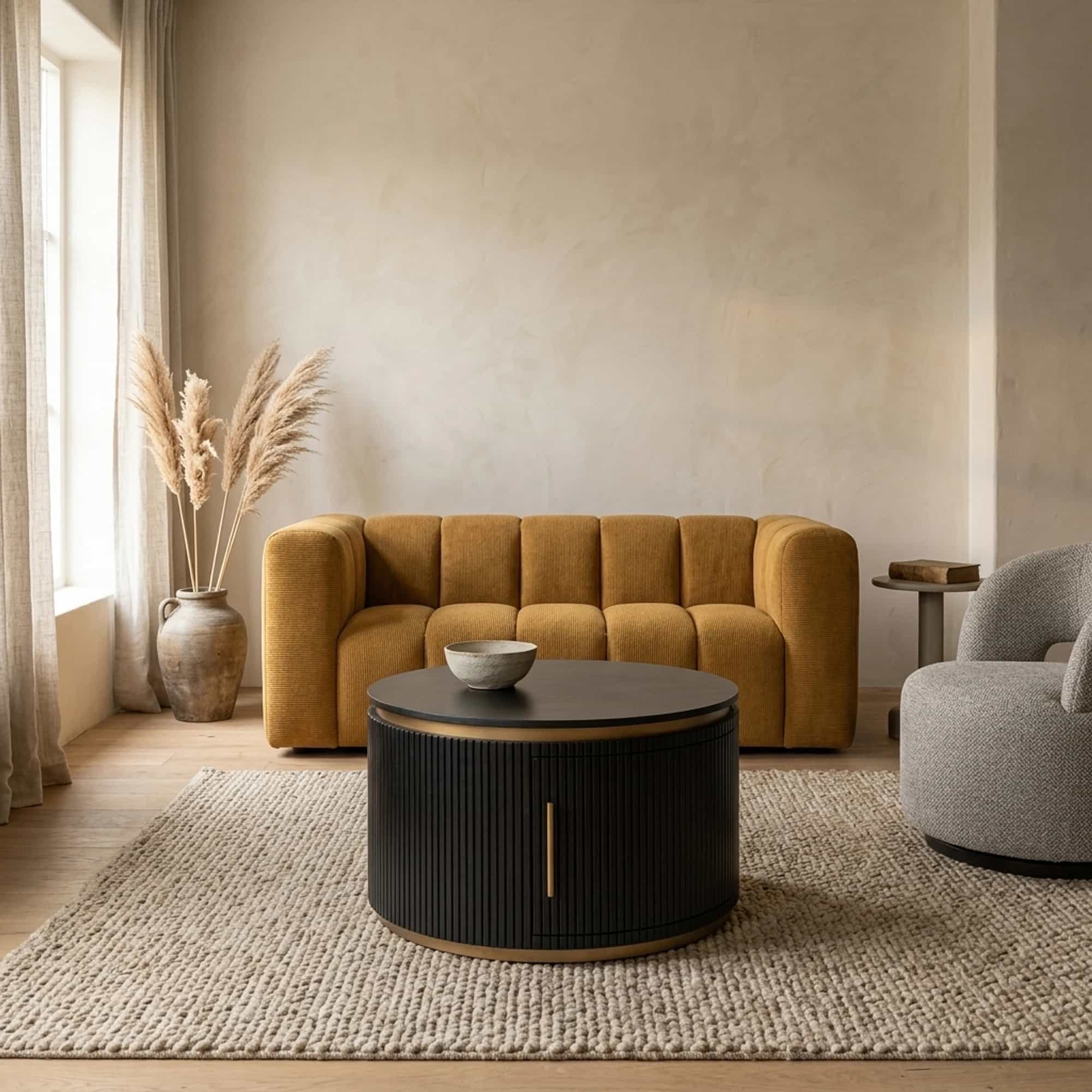 Rivello Salontafel rond 80 cm