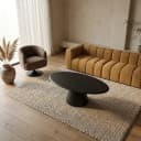 Salontafel 120, geometrisch, Black - My Sons
