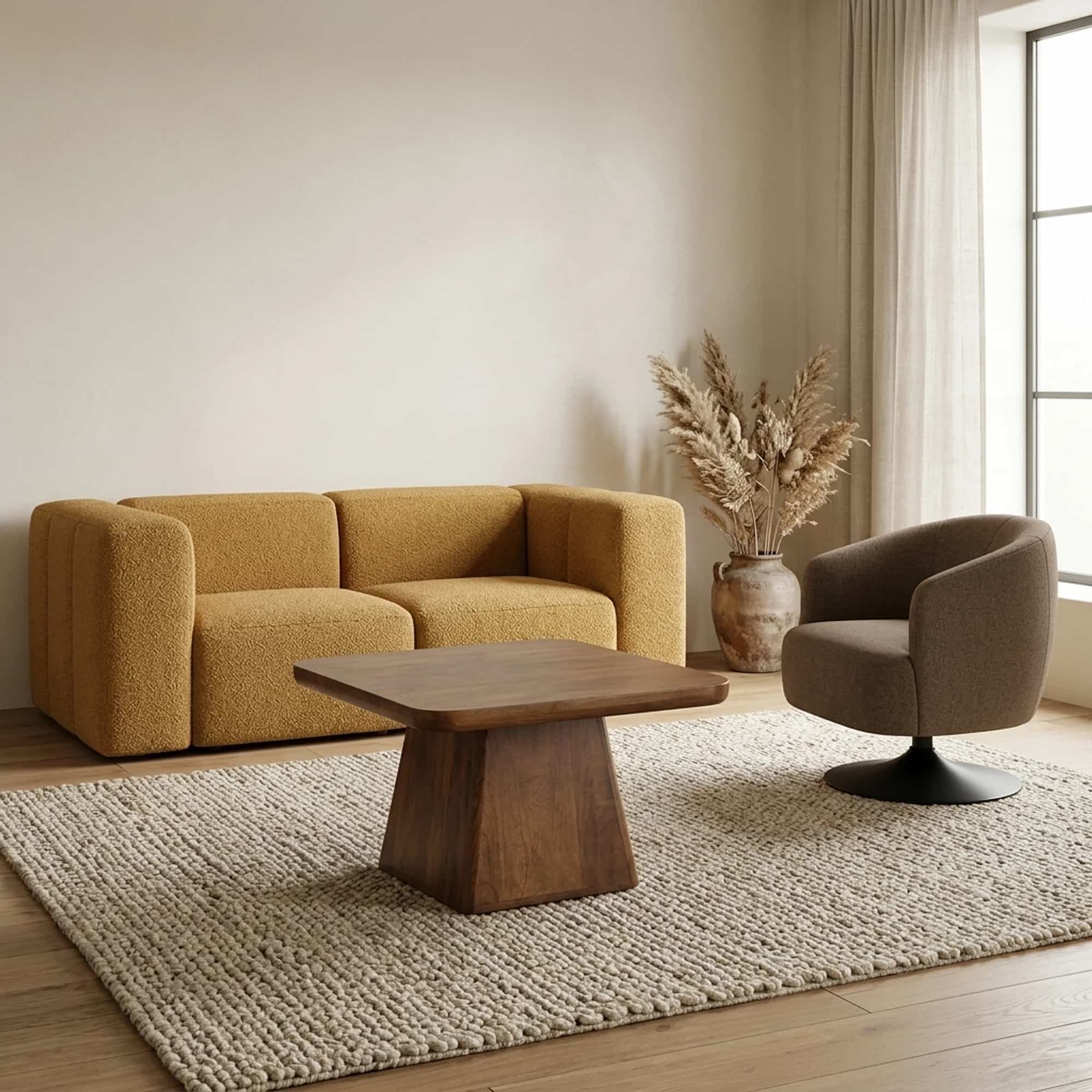Salontafel 60, Mango Brown Walnut - My Sons