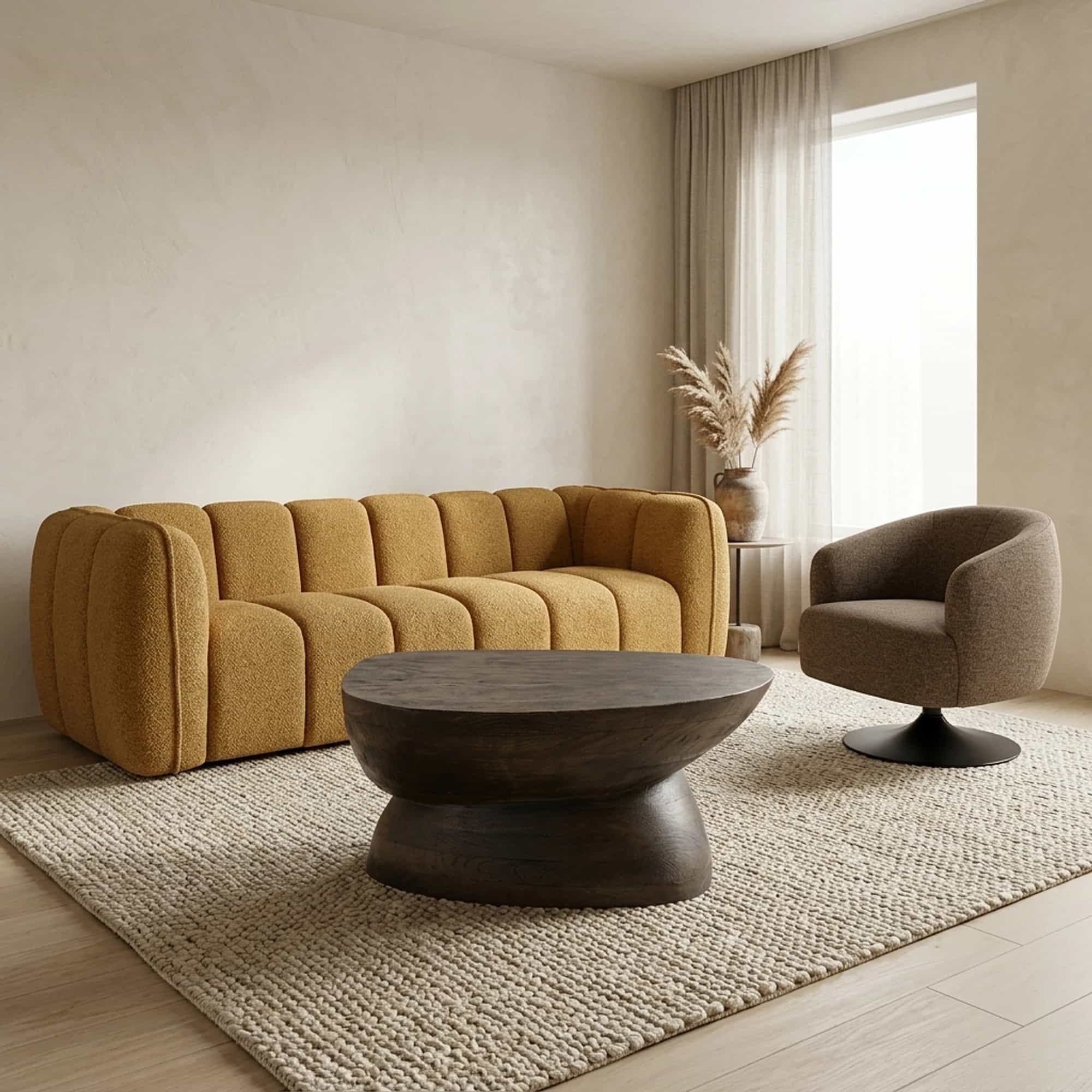 Salontafel Cobble Bruin