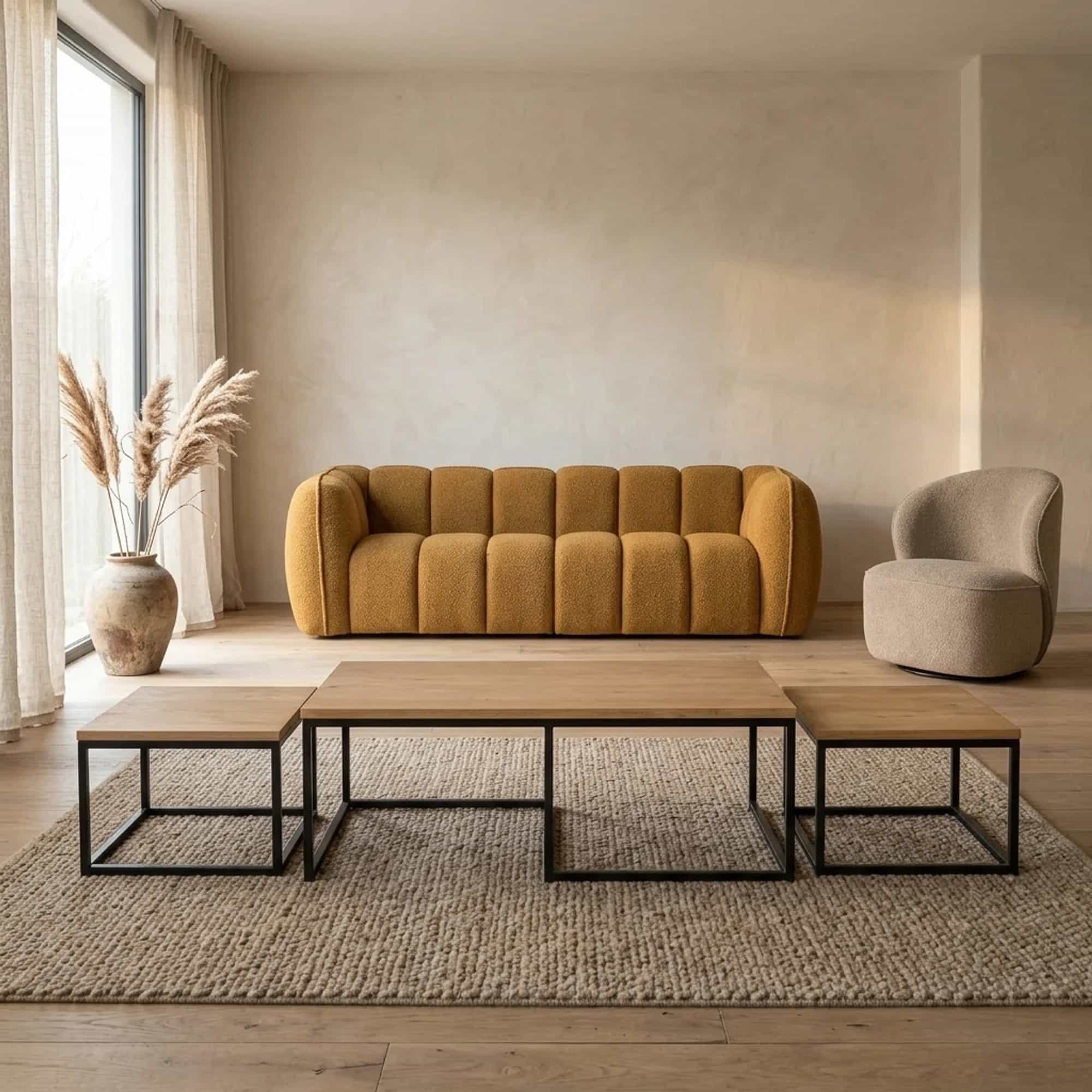 Salontafel Dakota | 120 cm | Set van 3