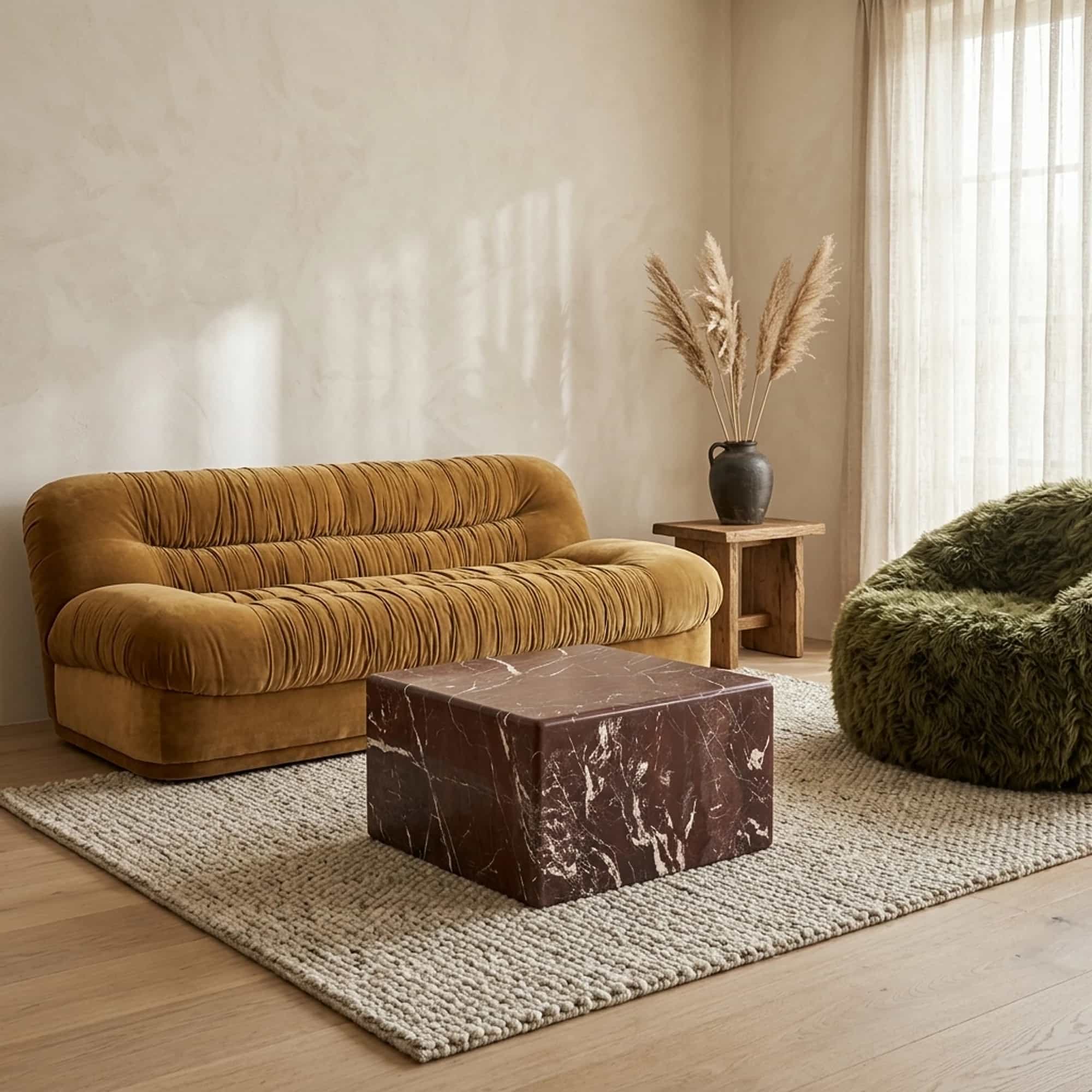 Salontafel Dice Rood - By-Boo