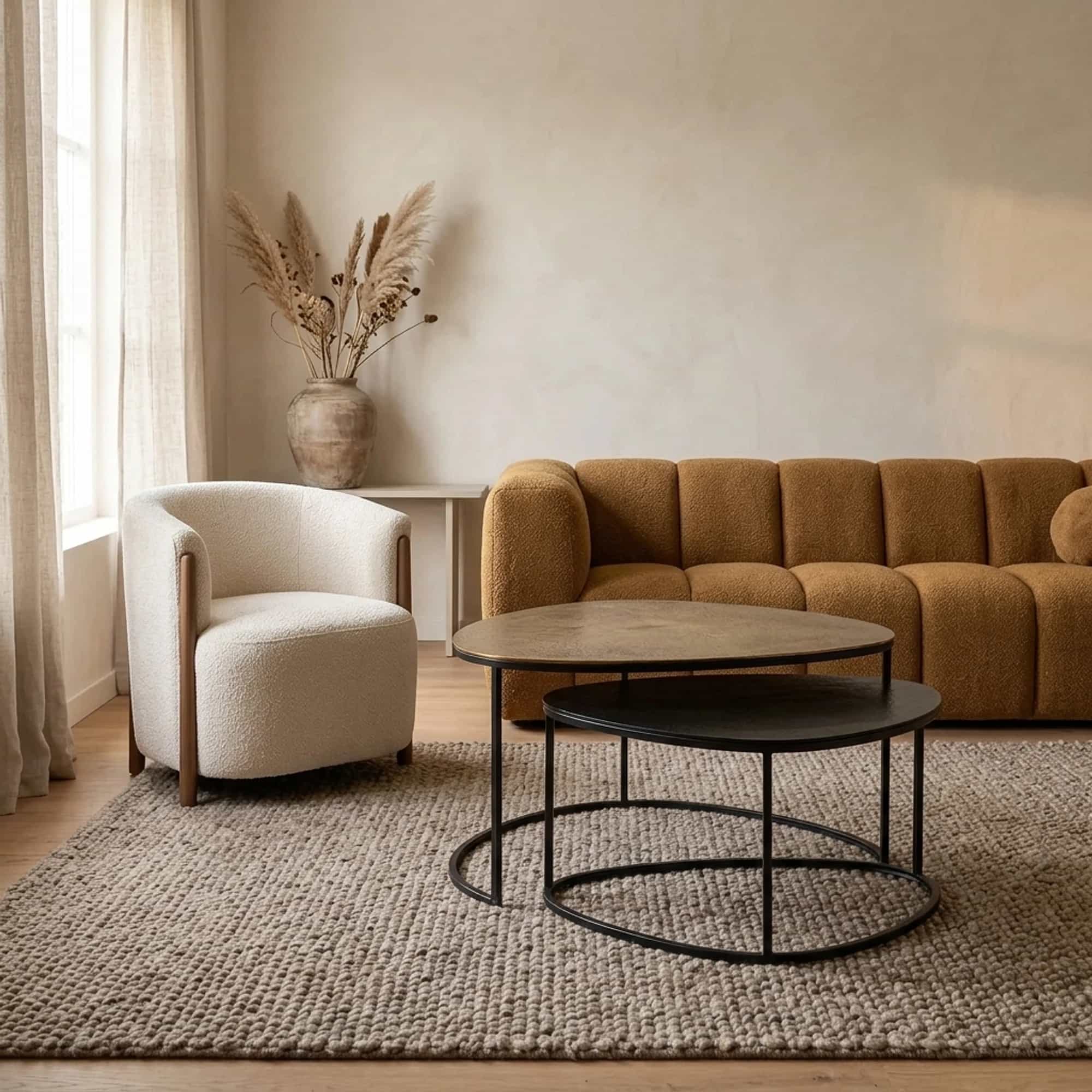 Salontafel Jarrel | 90 cm | Set van 2
