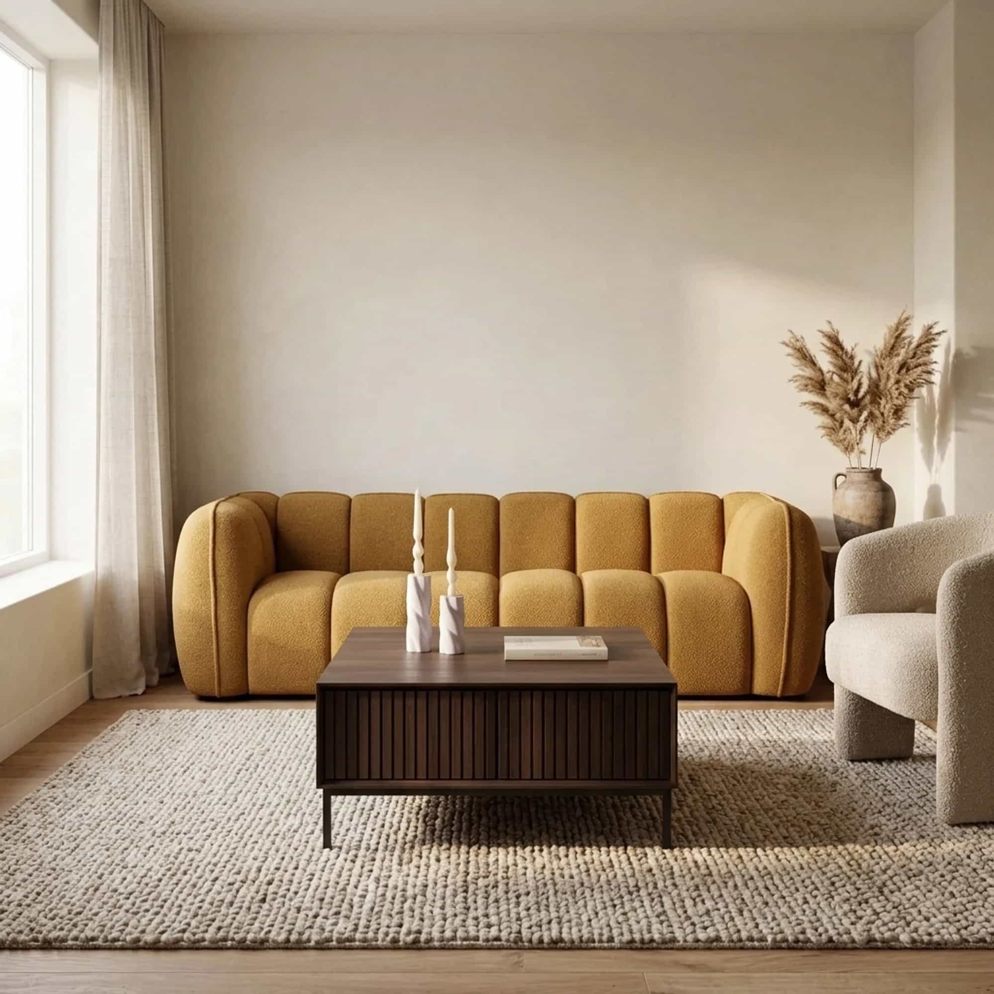 Salontafel Madison Brown | 80 cm | Vierkant