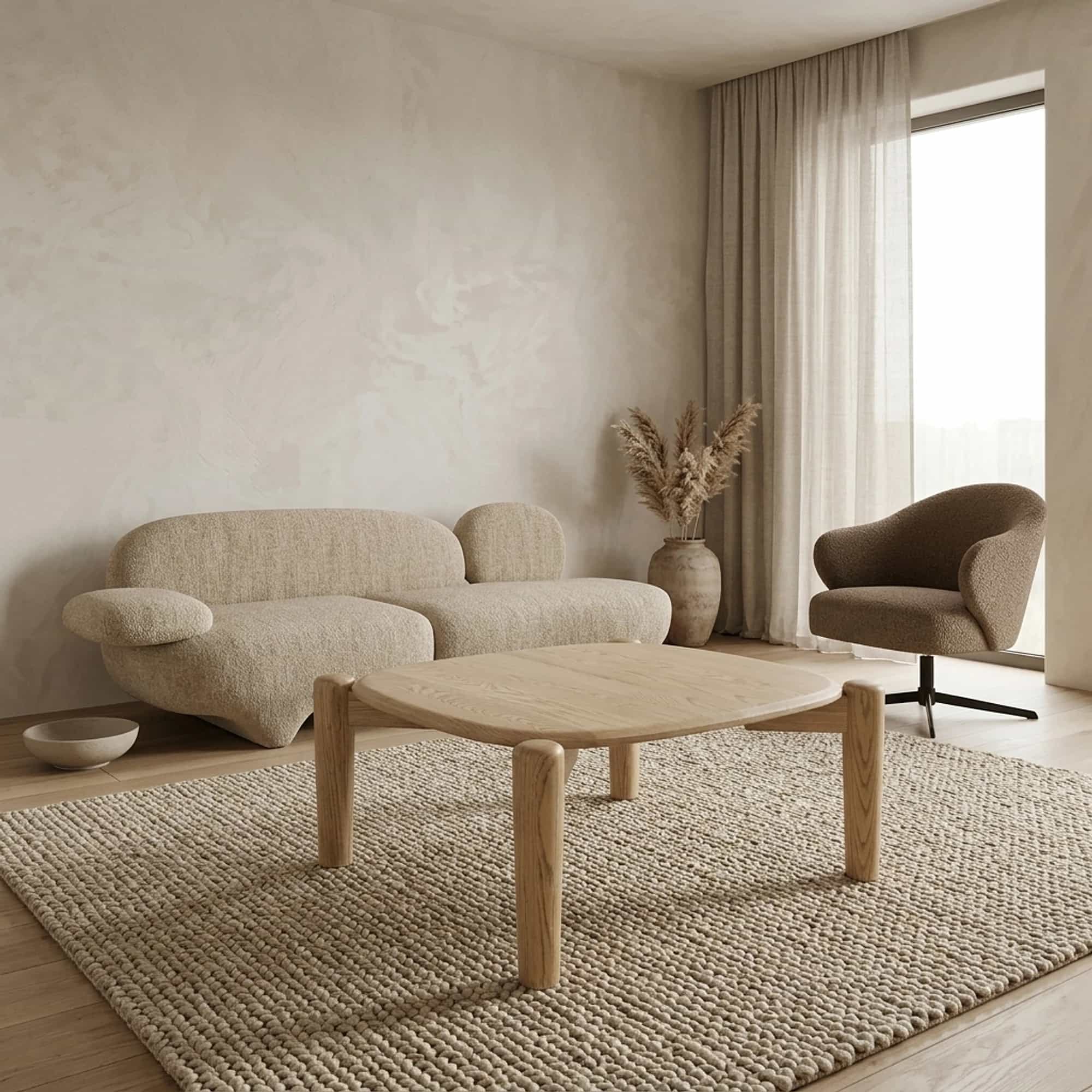 Salontafel Selbu medium Eikenhout - Eleonora
