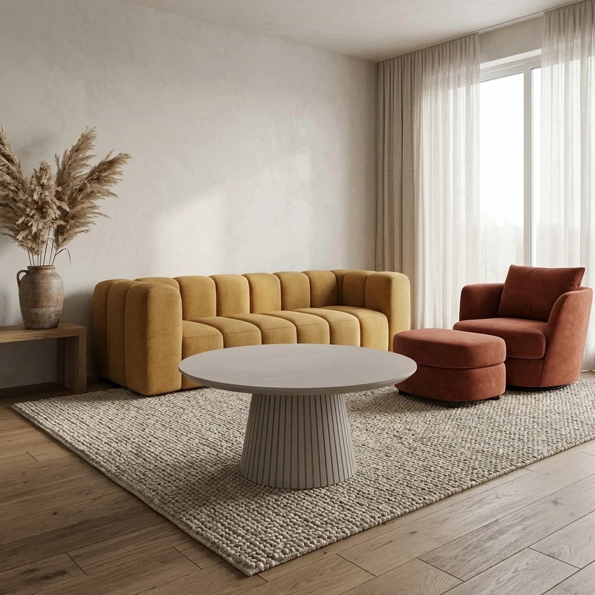Salontafel Solana | 80 cm | Taupe