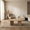 Salontafel Stef medium naturel Eikenhout - Eleonora