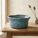 Schaal Decoratief Blauw Patina - Benoa