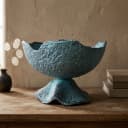 Schaal Decoratief Blauw Patina - Benoa